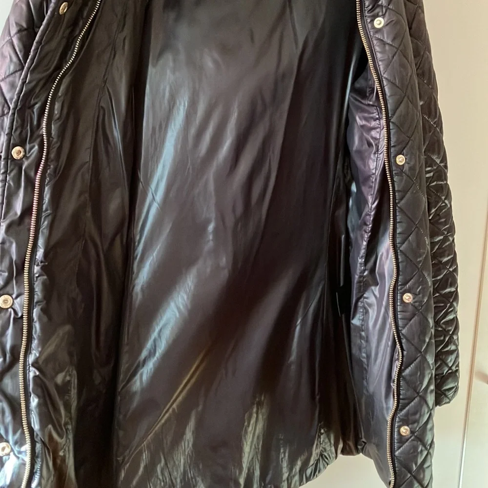 Black Ivanka Trump coat size Medium - Picture 3 of 4